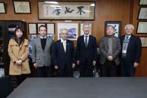 President of Pukyong National University (Korea) visits Nagasaki University