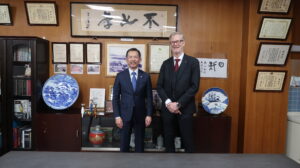 ストックホルム国際平和研究所（SIPRI）の所長が長崎大学を訪問